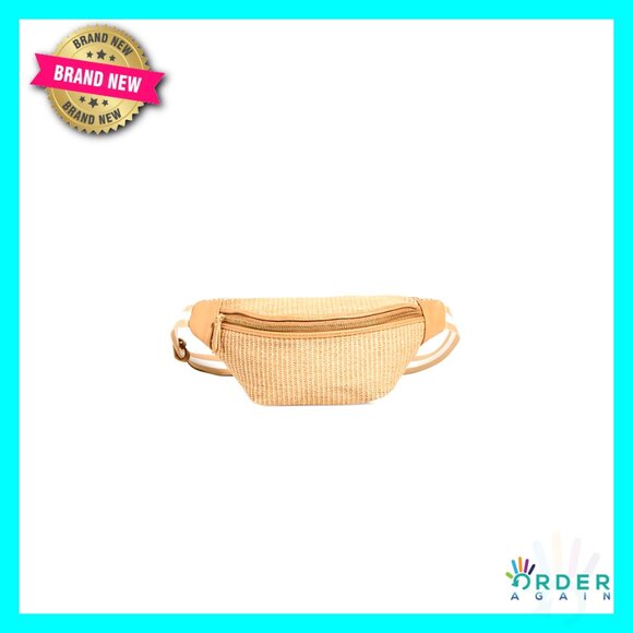 Adjustable Fanny Pack Crossbody Bag Zipper Closure Versatile Travel Purse Chic